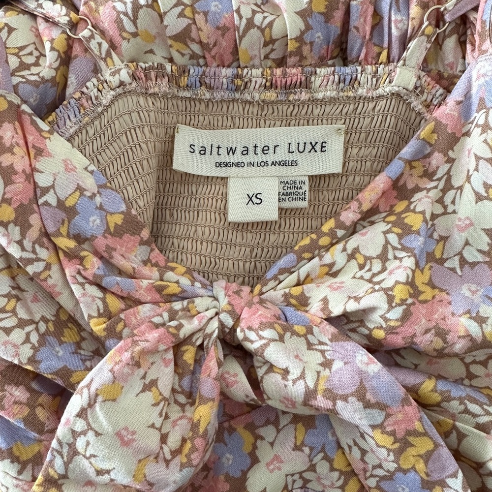 Saltwater Luxe Stein Midi Dress XS - Picture 4 of 5